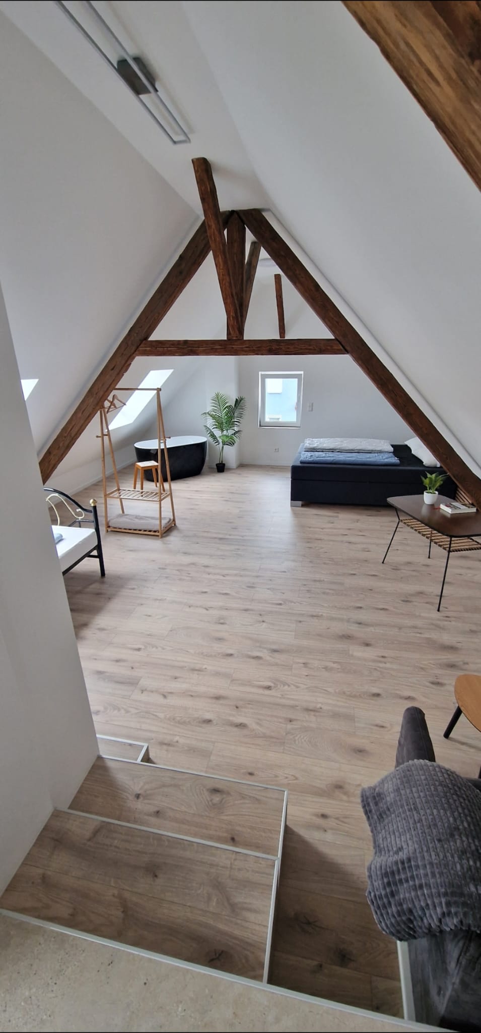 Dachausbau Geislingen — Nachher: fertig ausgebautes Dachgeschoss